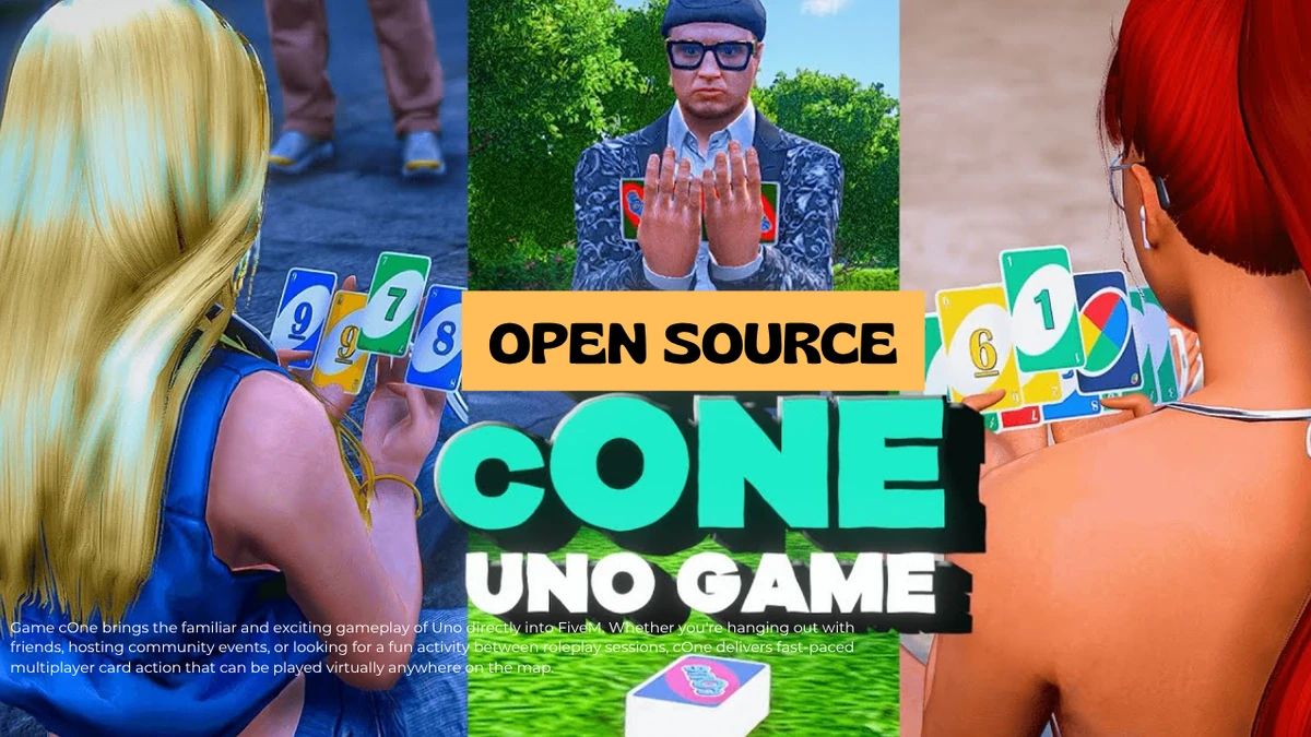 Game cOne (Uno) FiveM | Open Source Multiplayer Card Game